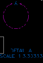 Specify radius of circle or