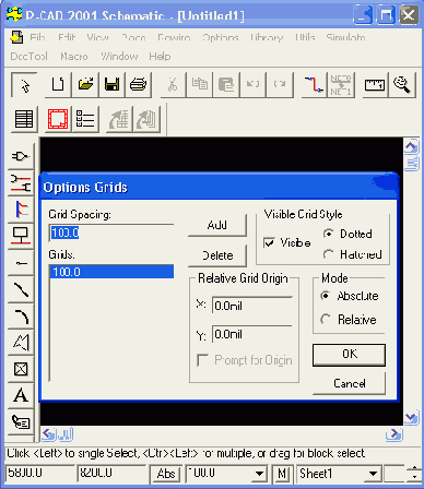 Настройка конфигурации редактора P-CAD Schematic